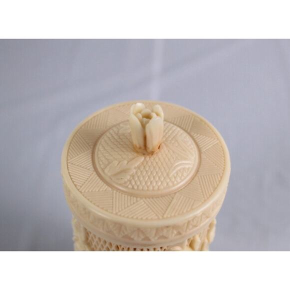 Vintage Cocktail Appetizer Forks Holder 1960s Plastic Boho Cottage Grandma Core - Picture 6 of 7